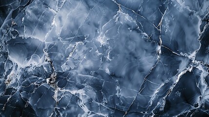 Obraz premium Close up of a blue and white marble surface.