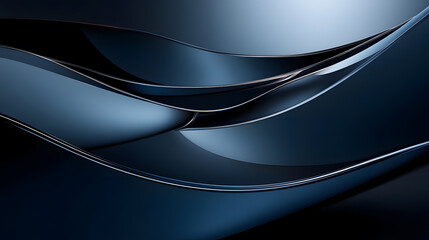 Mesmerizing Metallic Waves generated by AI