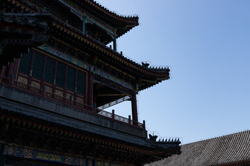 Grand Opera building in Dehe Garden, Summer Palace, Beijing, China