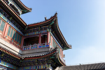 Grand Opera building in Dehe Garden, Summer Palace, Beijing, China