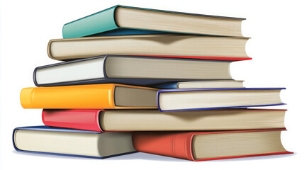 A Vibrant Collection of Books: A Visual Journey Through Literature