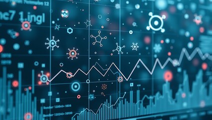 Digital Visualization of Viral Data and Growth Trends