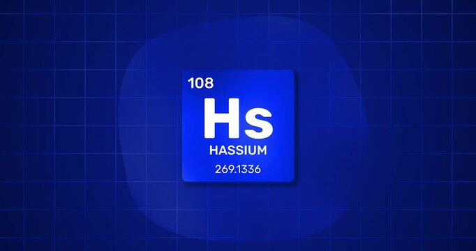 Hassium chemical element Periodic Table