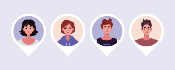 004 - Map with character icons