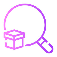 delivery gradient icon