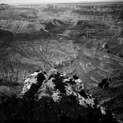 Clear Day At The Grand Canyon Arizona on Film