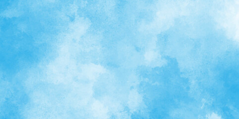 Vintage Blue watercolor background for your design,This watercolor design with watercolor texture on white background,Light blue watercolor paper texture background with splashes,