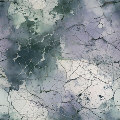 Generated imageAbstract Grunge and rough texture. Seamless Distress cracking pattern. Cool tone Grey color background