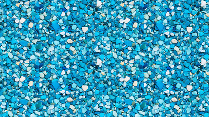 microplastics floating in water, repeatable seamless background tile
