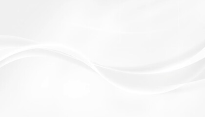 Obraz premium White Satin Texture with Soft Folds Creating a Luxurious and Minimalistic Design