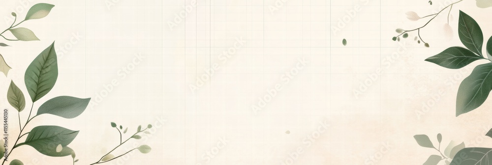 Leinwandbilder planner layout featuring subtle grid lines and minimalist design for organized planning. generative 