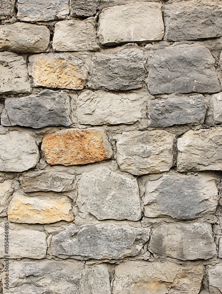 Poster natural stone wall textured background for rustic and architectural designs : generative ai