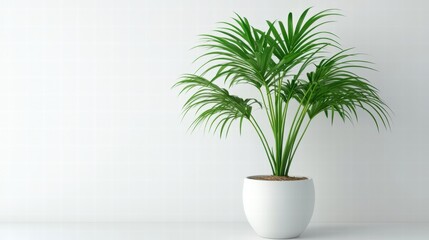 Fototapeta premium House plant with white background