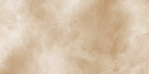Luxury light brown watercolor background with artistic grungy design,Watercolour painting soft textured on wet white paper background,perfect for wallpaper or background design.
