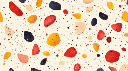 colorful abstract terrazzo patterns for modern designs and backgrounds