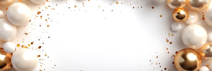 Festive celebration decorations elegant setting visual content bright environment close-up view holiday concept