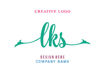 LKS lettering logo is simple, easy to understand and authoritative