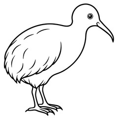 Fototapeta premium illustration of a bird