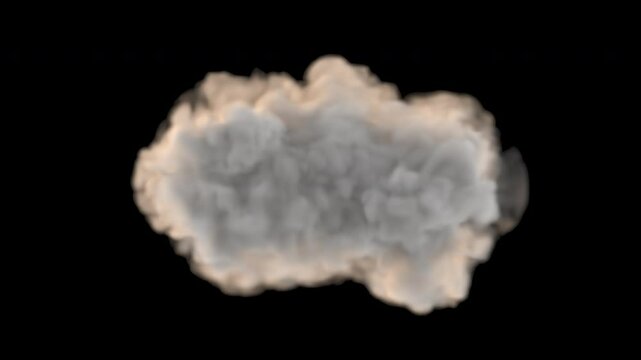 Texture background cloud and smoke on transparent background with alpha channel.