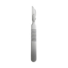 Surgical scalpel isolated on transparent background png