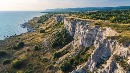 Coastal Cliffs and Scenic Landscape