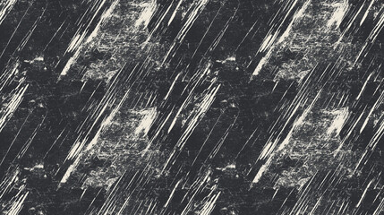 black and white scuff mark texture, etched into black scuffed background	