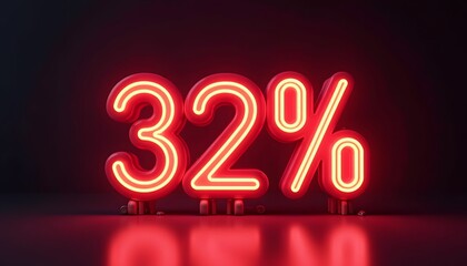32% off Neon Sign: Discount Offer, Sale, Promotion