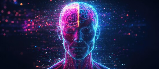 The Illuminated Mind: A Digital Representation of the Human Brain's Complex Neural Network