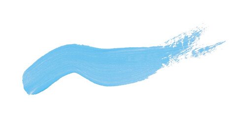 Horizontal light blue brush strokes set on a transparent background.