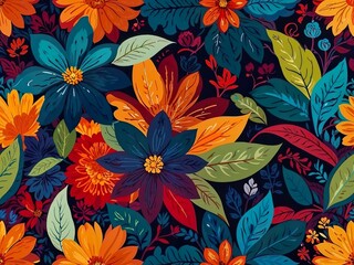 seamless floral pattern