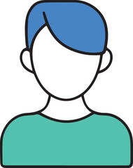 Male Profile Icon