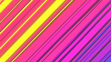 80s inspired gradient animation with bold yellow pink and purple stripes and classic flicker effect