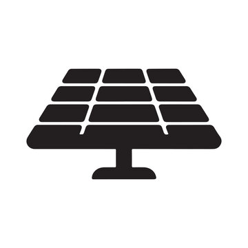 recommend clip art: Solar panel silhouette vector illustration