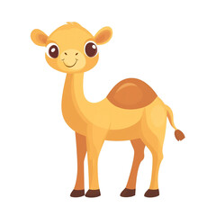 Adorable Baby Camel Illustration