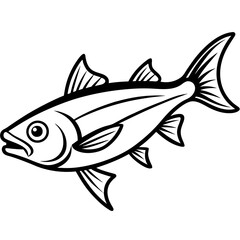 Fototapeta premium fish illustration