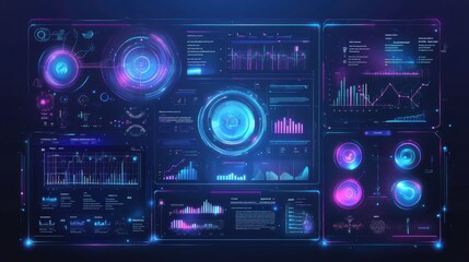 Futuristic Touchscreen Panels with Advanced Design