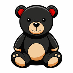 Christmas Gingerbread Storefront Black silhouette