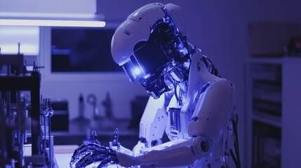 Innovative Robot Engineering in a Bright Workshop