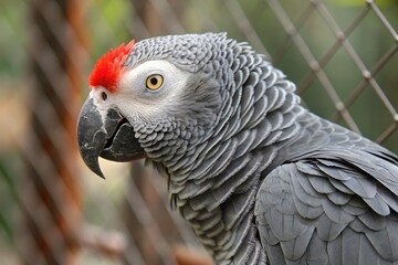 Obraz premium close up of a parrot