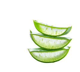 aloe Vera isolated on transparent background  