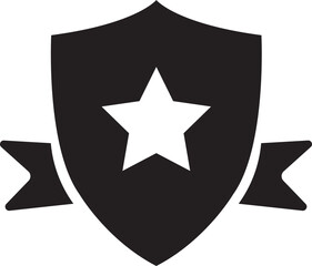 Award medal icon. Winner or victory badge medal. Game champion prize award of honor. Professional certificate ribbon vector symbol. Contains approved, verified, certified, star, achievement.