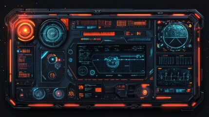 Sleek Touch Interface with Cool Innovation Theme