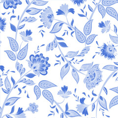 Pattern Design Art FLoral Illustration Vector