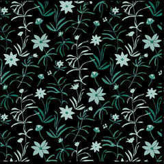 Pattern Design Art FLoral Illustration Vector