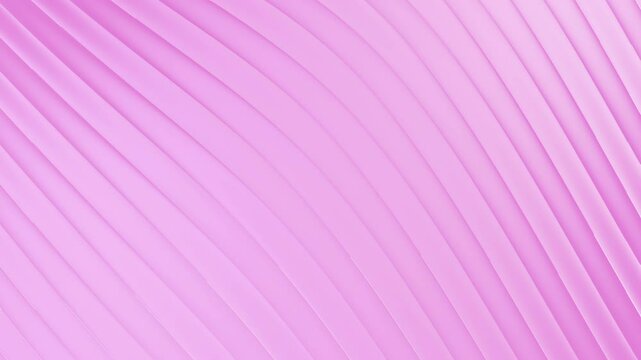 Pink parallel lines curve diagonally for a soft, elegant background. Suitable for modern, minimalistic designs and abstract concepts.