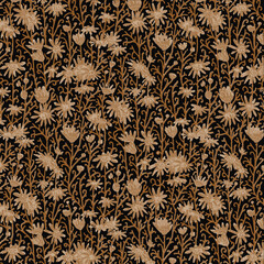 Pattern Design Art FLoral Illustration Vector