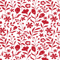 Pattern Design Art FLoral Illustration Vector