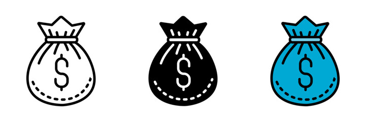 Money Bag Funds are represented by a money bag, symbolizing savings, profits, and cash transactions.