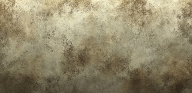 Abstract grunge textured background with mottled beige and brown tones.