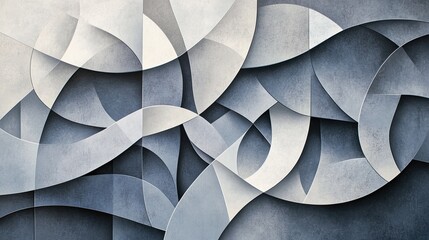 Obraz premium A wave with a lot of white and gray lines